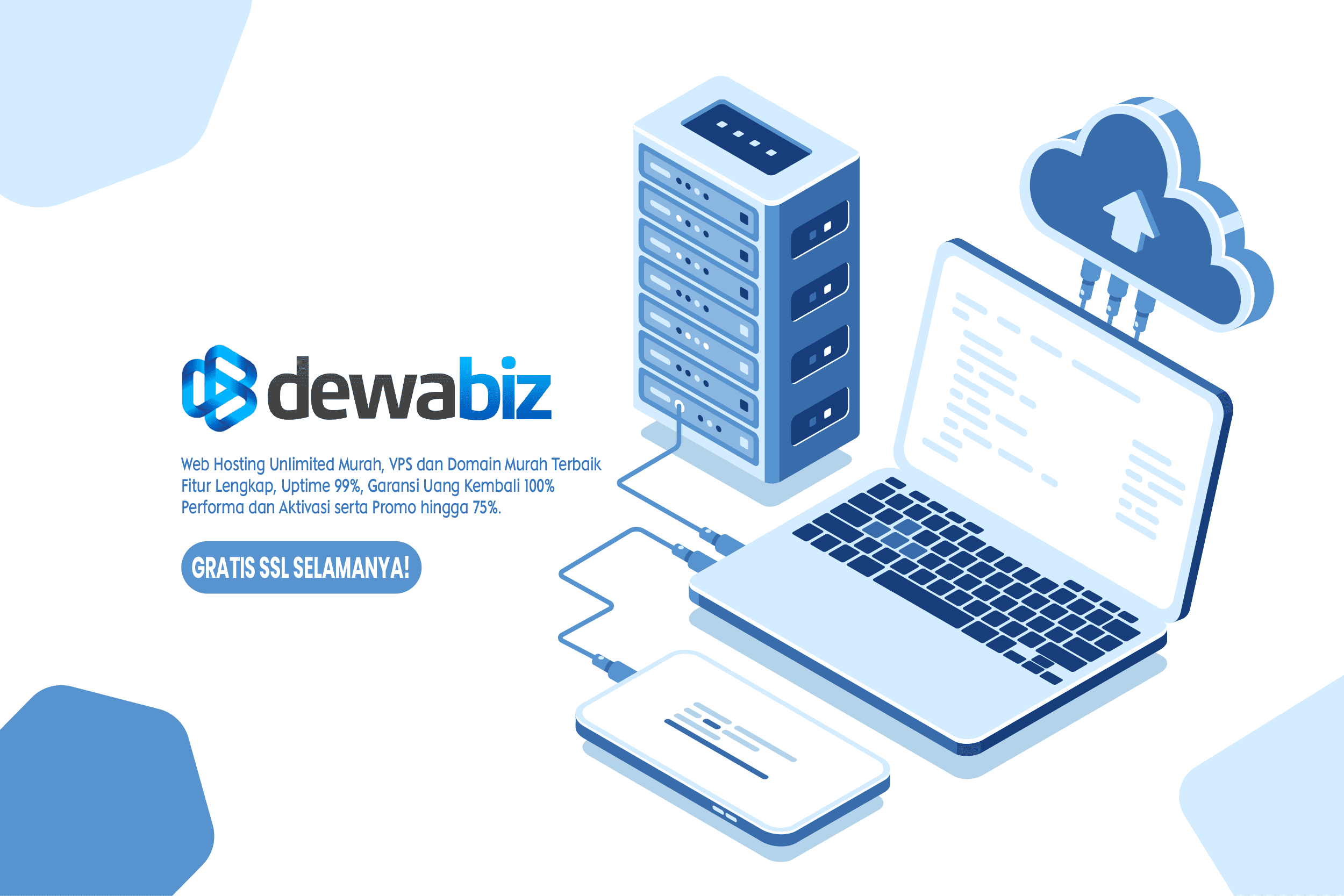 review dewabiz web hosting unlimited murah indonesia