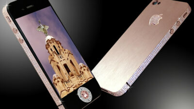 Harga dan Spesifikasi Stuart Hughes iPhone 4 Diamond Rose Edition