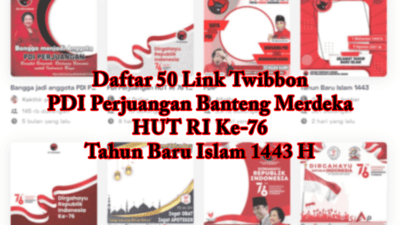link download twibbon pdi perjuangan hut ri ke 76 tahun baru islam