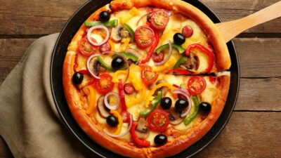 cara membuat pizza teflon rumahan