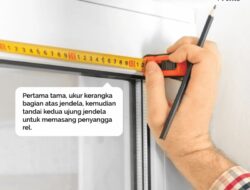 Cara Memasang Batang Gorden Jendela