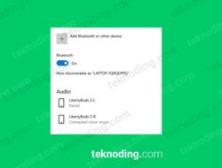 Cara Memasang Bluetooth Di Laptop Windows 10