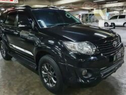 Harga Mobil Fortuner Diesel Bekas